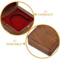 thumbnail image 3 of CIMAXIC 1Set Small Display Box for Medals Collectors Modern Design Light Brown Wood 6.3x6.3x1.6in, 3 of 7