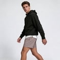 thumbnail image 3 of LpwkSSA Men's Athletic Performance Shorts Casual Sports Running Moisture Wicking Lightweight Gym For Summer Everyday Wear Fashion Gray XXXL, 3 of 6