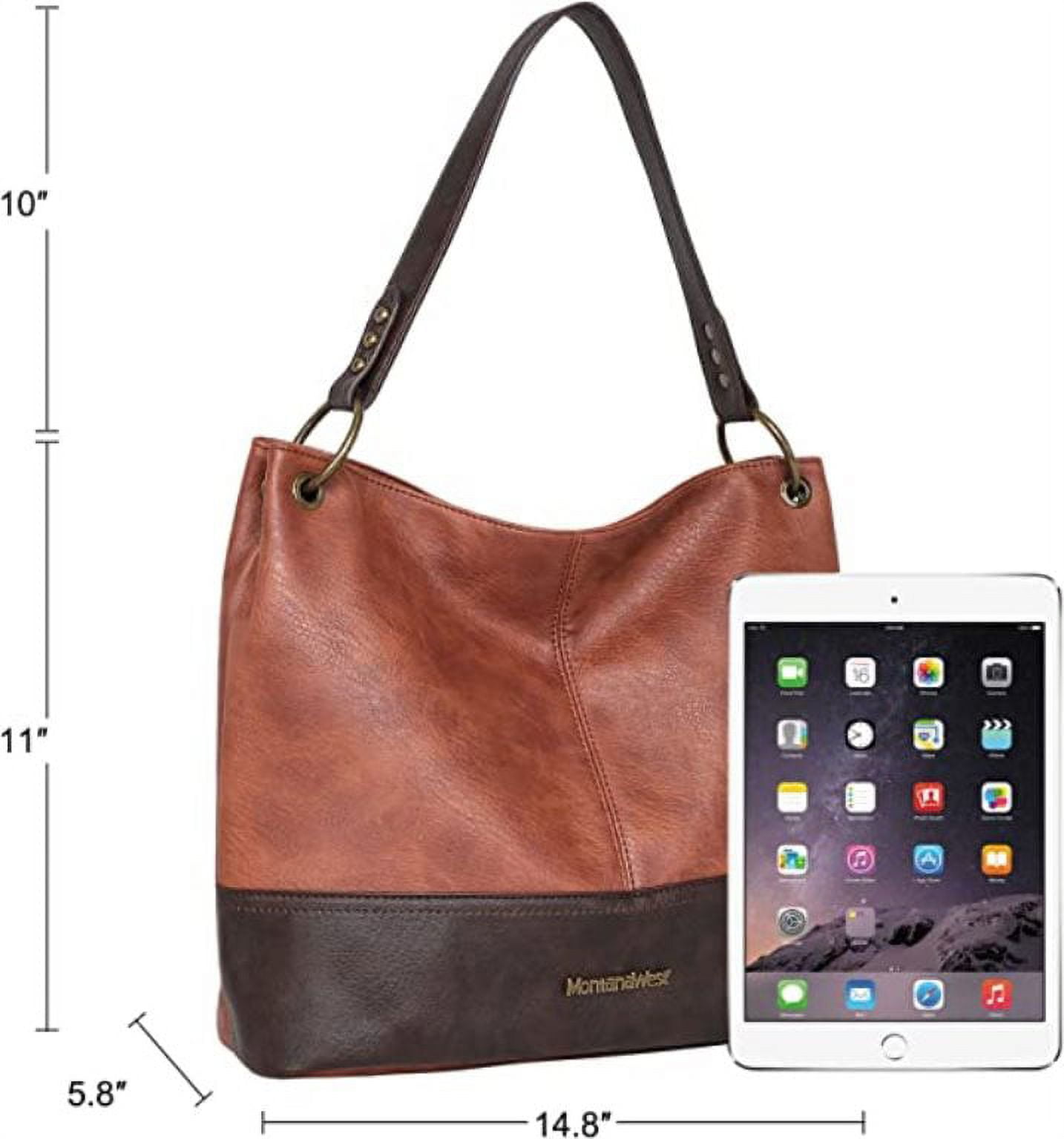 Montana West Hobo Bag Purses and Handbags for Women Top Handle Handbags with Zipper