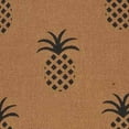 thumbnail image 4 of Pineapple Town Jacquard Mocha and Black 14" Washer Fabric Lamp Shade by Raghu, 4 of 4