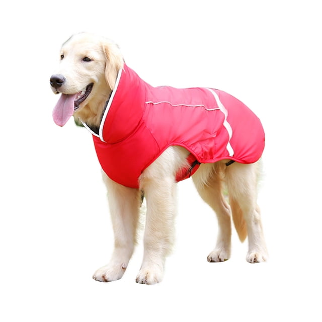 TopLLC and winter pet jacket thickened reflective jacket vest pet clothes