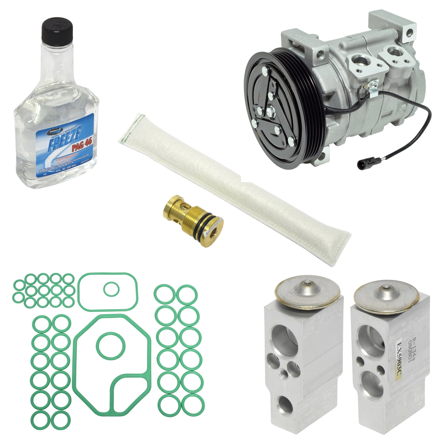 A/C Compressor and Component Kit Compressor Replacement Kit