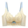 thumbnail image 1 of Sujetador de encaje ajustable para pecho pequeño, fruncido grande, accesorio anticaída, ropa interior de verano, 1 of 6