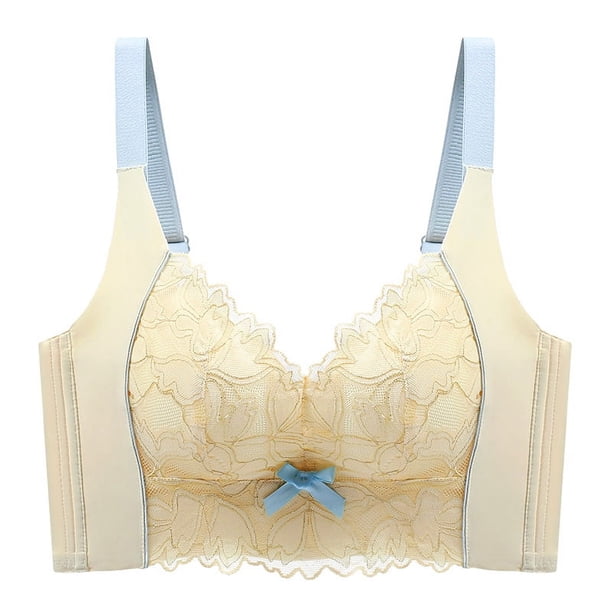 Sujetador de encaje ajustable para pecho pequeño, fruncido grande, accesorio anticaída, ropa interior de verano