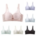 thumbnail image 2 of Baikeli Wireless Bras for Women Women'S Bras No Underwire Lace Bras Full Support Bras Comfort Breathable Bras Push Up Underwear Full-Coverage Bras Lightning Deals of Today, 2 of 3