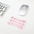thumbnail image 2 of Mauxuk Transparent Crystal Wrist Pad - Soft Silicone Wrist Rest for Desk, Waterproof with Non-Slip Base, Ergonomic Support for Office & Gaming, 4.72x2.83x0.78 Inches, 2 of 7