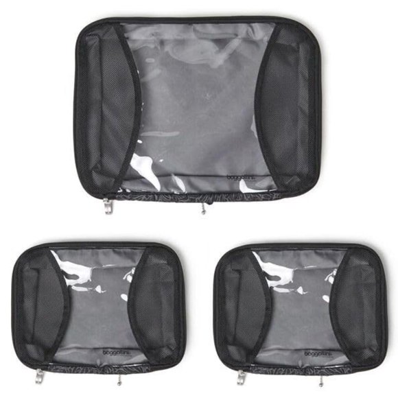 Set de 3 Cubos de Compresión Livianos Baggallini para Viaje
