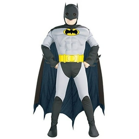 Rubie’s DC Comics Batman Muscle Chest Costume, Small