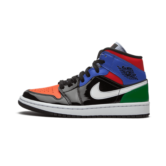 Jordan WOMENS AIR JORDAN 1 MID SE WMNS "Multicolor Patent" CV5276 001 from Stadium Goods