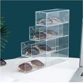 thumbnail image 3 of Veeki Glasses Storage Box,Clear Eyeglasses Storage,Eyeglass Case Storage Organizer with Lid for Sunglasses, 4 Layers Stackable Transparent Sunglasses Display Organizer for Office Bedroom-51504, 3 of 5