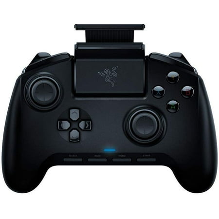 Razer Raiju Mobile: Ergonomic Multi-Function Button Layout - Hair Trigger Mode - Adjustable Phone Mount - Mobile Gaming Controller for (Best Processor For Gaming In Android Phones)