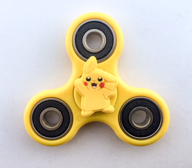 Pokemon Pikachu Hand Spinner TRI Fidget Desk Toy EDC Stress reliever Kids Adult 