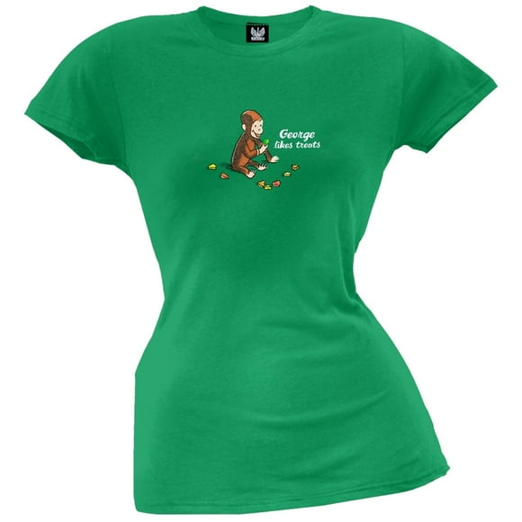 Curious George - T-Shirt Juniors Likes Friandises