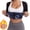 Blue, variant on Sauna Suit for Women Weight Loss Sauna Shirt for Women Sweat Suit Waist Trainer Vest Fitness Body Shaper Zipper, Blue