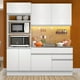 thumbnail image 2 of Cocina Integral Compacta Madesa Livia Sin Encimera ni Tarja Blanco, 2 of 9