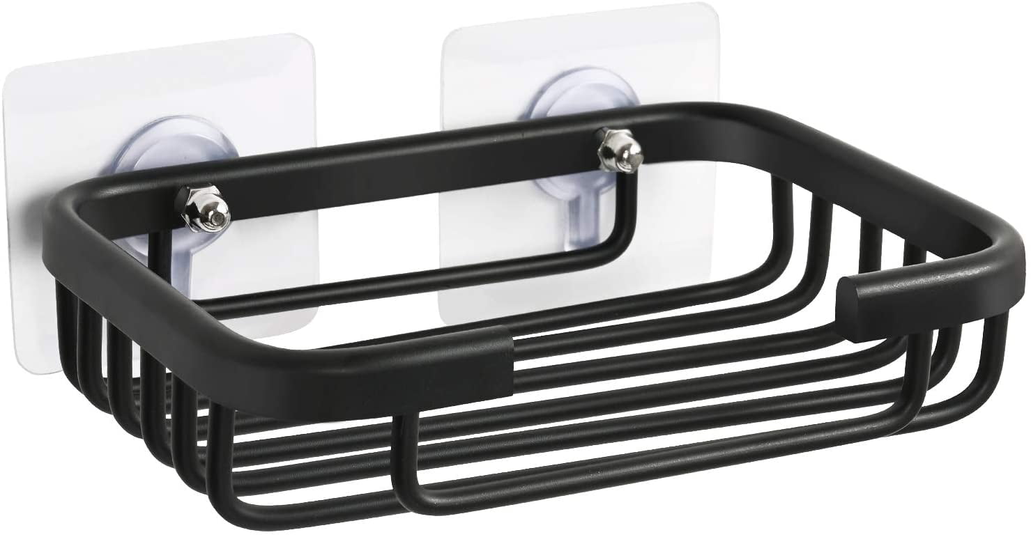 Soap Dish,Premium Soap Dish for Shower, Space Aluminum Wall Mounted Bar