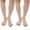 Beige, variant on Calf Compression Sleeve for Men & Women – 2 Pairs Footless Leg Compression Sleeve with Graduated 20-30 mmHg Support for Shin Splints Pain Relief, Varicose Veins,3XL
