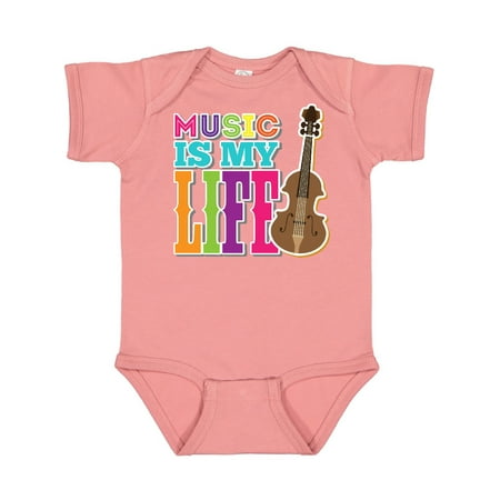 

Inktastic Violin Music is my Life Gift Baby Boy or Baby Girl Bodysuit