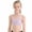 Purple, variant on ATOGUTA Training Bra for Girls Size 13 Stretch Straps Crop Seamless Cami Sports Bralettes Bra for Teens Green