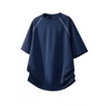 thumbnail image 5 of Daiosportswear Men'S Upf 50+ Rashguard Tee Short Sleeve Running Shirt Hiking Workout Shirts Navy L(L), 5 of 5