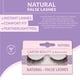 thumbnail image 3 of Carter Beauty Pestañas Pestañas postizas - Natural 1 Pair Carter Beauty Carter Beauty Eyelashes 1 Pair, 3 of 4