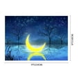 thumbnail image 2 of XDDJA Polyester Fabric Background 7x5ft Fairy Tale Moon Photography Backdrop Children Photo Props, 2 of 2