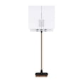 thumbnail image 6 of Depot E-Shop DE-MLB8976 12 x 4 in. Albany Wall Mounted Cabinet with Broom Hangers & Metal Handles, White, 6 of 6