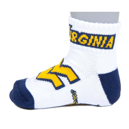 - West Virginia Mountaineers Youth Quarter Sock