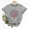 thumbnail image 2 of Yhmxh T-shirts pour Femmes T-shirt Imprimé pour Amoureuse des Femmes Col Rond Manches Courtes Hauts d'Été pour Femmes Manches Courtes Chemises d'Été sous-Vêtements T-shirts pour Femmes, 2 of 6