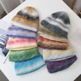 thumbnail image 4 of Baqcunre Beanies Hats Men, Women Winter Thicken Windproof Rainbow Embroidery Knitted Winter Fashion Hats Raccoon Warm Outdoor Ski Cap Trim Hat Tie Dye Cap with Fleece, Beanie for Women, ,, 4 of 4