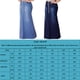thumbnail image 5 of Qarigey vaquera larga a la moda: ajuste cómodo, botón favorecedor, larga de mezclilla lavada, faldas para mujer, Maxi índigo S 1 Type2 NO2, 5 of 6