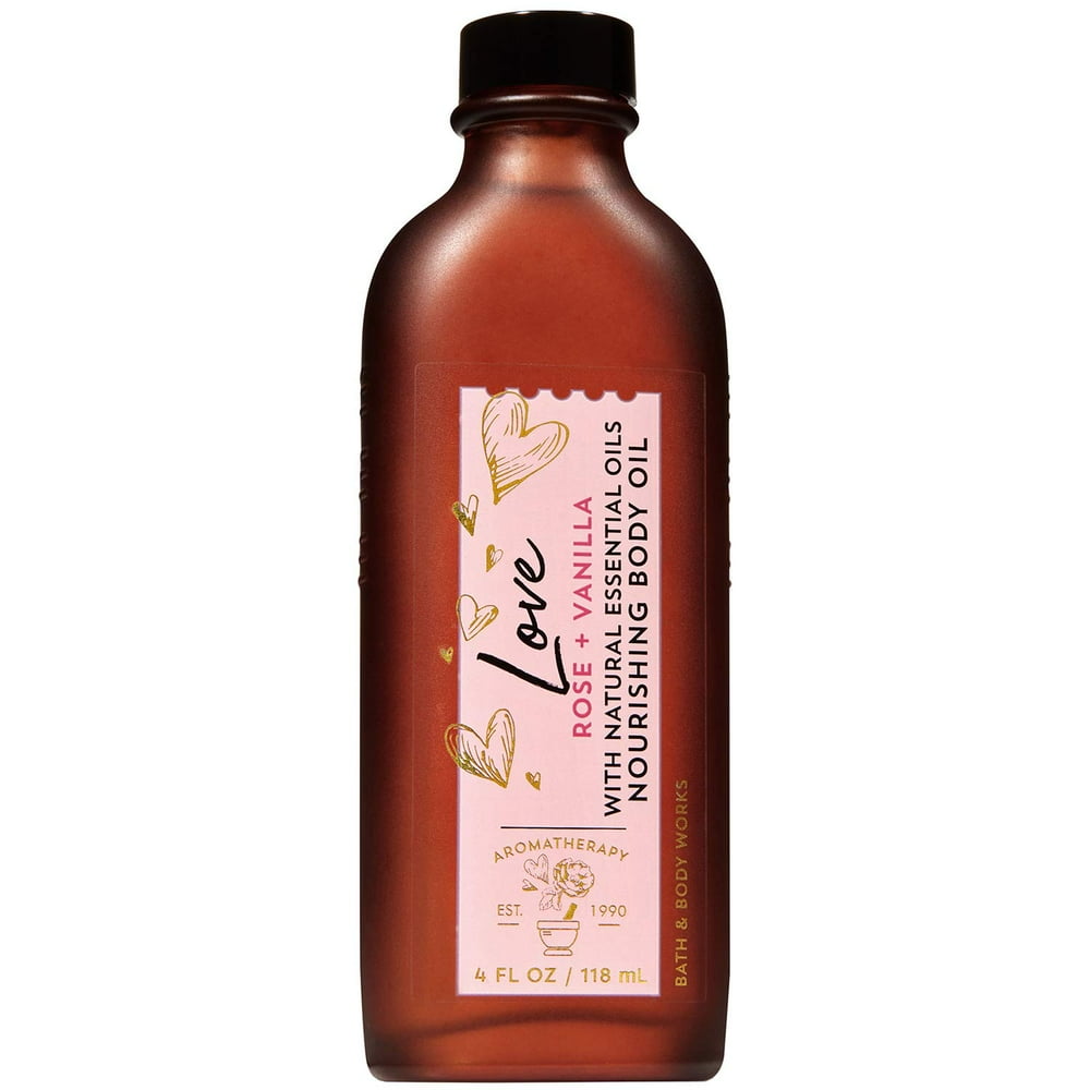 Bath and Body Works Aromatherapy LOVE ROSE + VANILLA Nourishing Body