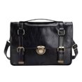 thumbnail image 1 of Jumpingount Bolso de cartero con hebilla multiusos, bandolera de moda, dispositivo de mano, bolso informal de clase, bolso cruzado Bolsas de mensajero y de hombro Negro, 1 of 6