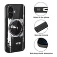 thumbnail image 2 of WIRESTER Shockproof Soft Rubber Cover Case for Apple iPhone 16 Plus 6.7" 2024, Retro Vintage Camera Zoom, 2 of 5