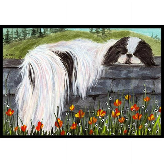 18 x 27 in. Japanese Chin Indoor Outdoor Mat