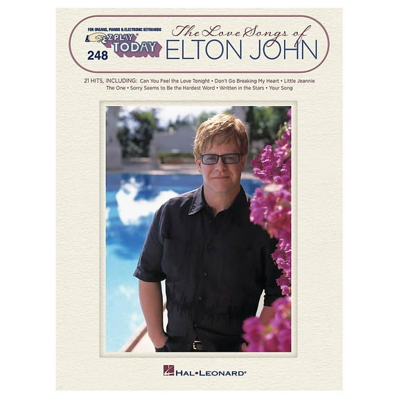 Hal Leonard The Love Songs Of Elton John E-Z Play Today 248