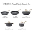 thumbnail image 3 of Carote Pots and Pans Set Non Stick, Nonstick Kitchen Cookware Sets,8 Pcs Induction Cookware (Black), 3 of 8