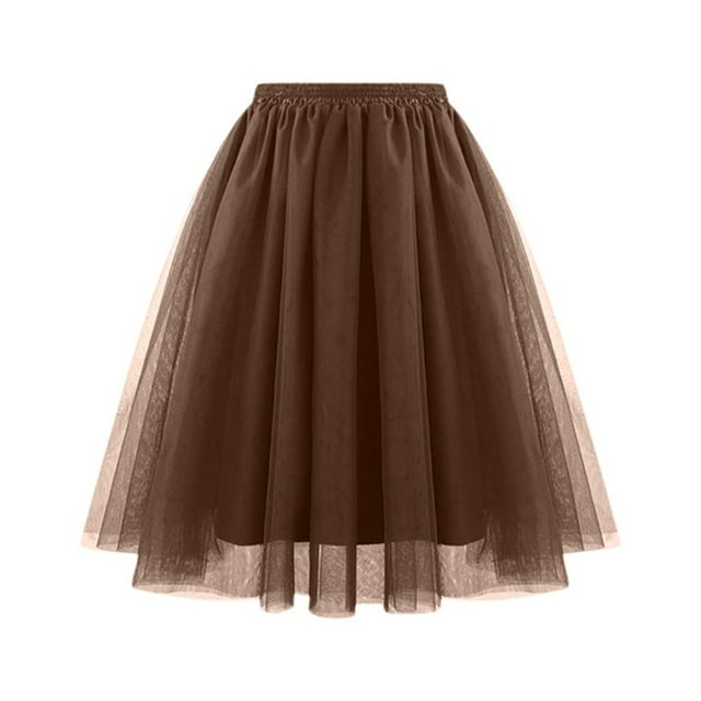 Jupe en Maille Mi-Longue Plissée pour Femmes - Idéale pour les Fêtes