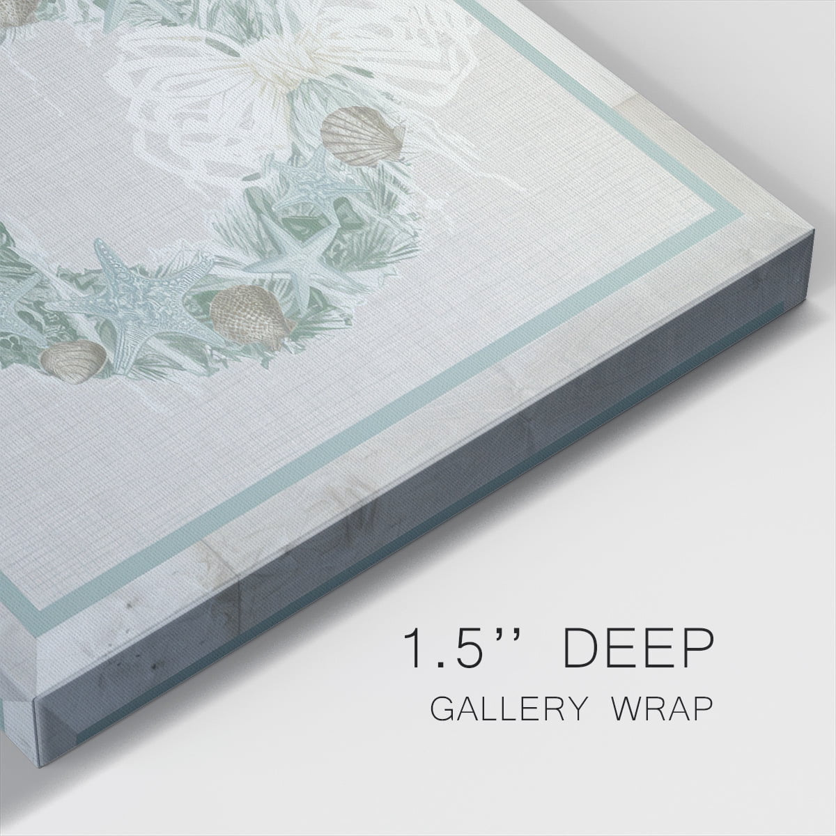 Coastal Christmas II- Gallery Wrapped Canvas