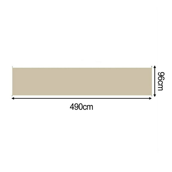 190T Oxford Fabric Solar Pool Reel Cover Waterproof Protective Blanket for Swimming Pools 16-20ft Beige