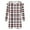 Brown, variant on Enjoytime Fall Spring Women Shirts Womens Tops 3/4 Sleeve Shirts Casual Loose Fit Crewneck Blouse Printed Basic Tunic Tee Blouses