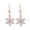 B, variant on GHSOHS Earrings for Women Christmas Snowflake Earrings for Women Rhinestone Drop Dangle Earrings Gold Plated Pendant Ear Hook Fashion Jewelry Gift Fashion Earings Ear Ring