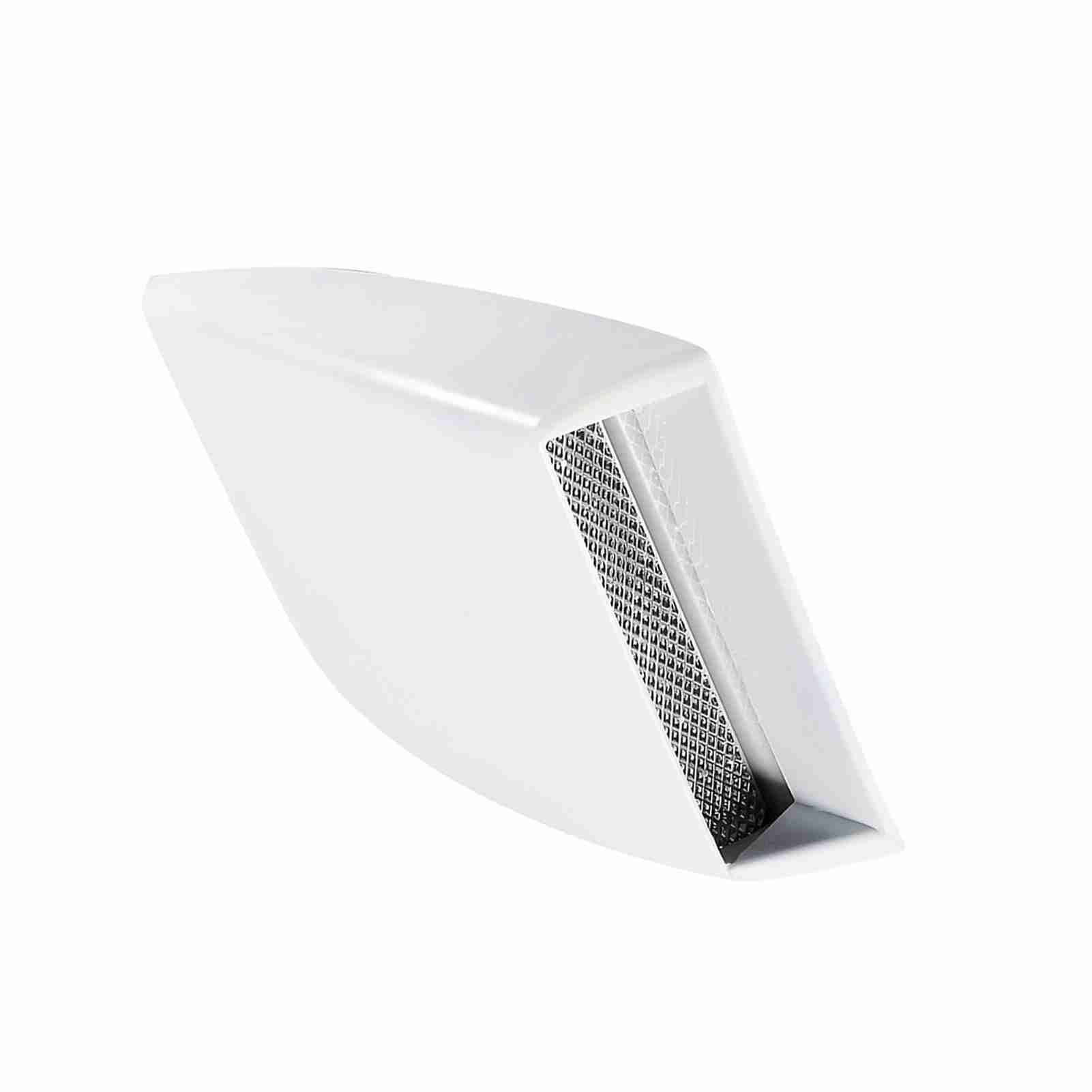 Decorative Hood Air Intake Scoop, Self,Adhesive ABS Vent For Custom Car Styling, 10" Length