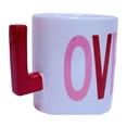 thumbnail image 4 of Taza Hometrends de Cerámica con Asa en forma de L Blanco, 4 of 4