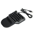 thumbnail image 2 of Game Keyboard,Single Hand Keyboard Wear Mechanical Keyboard Gaming Keyboard Masterfully Created, 2 of 14