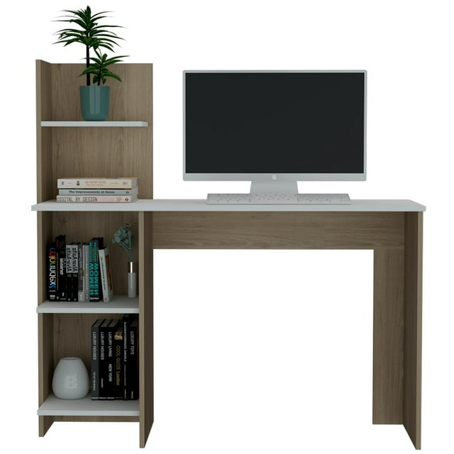Escritorio Oficina/Estudio Con 4 Entrepaños Rovere