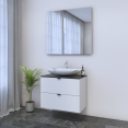 thumbnail image 3 of Ines 2S 80 Floating Bathroom Vanity (32" Width), 3 of 6