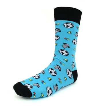 Football Soccer Referee Socks Personalized Socks Crazy Fun Crew Socks