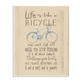 thumbnail image 5 of Stupell 'Life Is Like a Bicycle' Icon Inspirational Wall Plaque Art - 10 x 15, 5 of 5