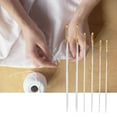 thumbnail image 2 of Sewing Needle,6pcs 5.7/6.2/6.9cm Hand Sewing Weaving Needle Hand Knit Needle Built for the Future, 2 of 7